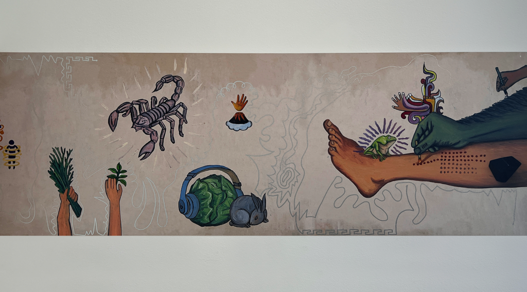 Tripa Chuca: Digital Mythology (Third Panel) by Guadalupe Maravilla
